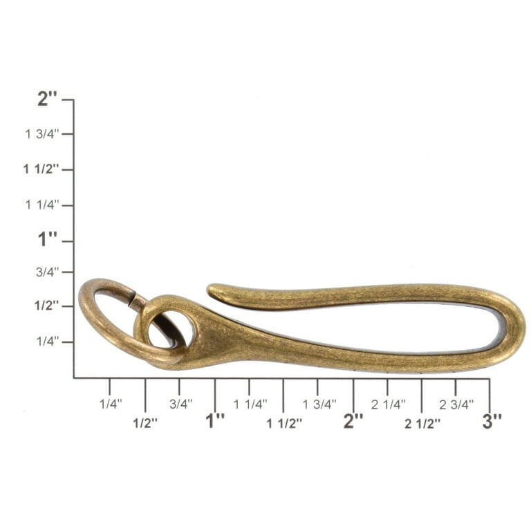 buckleguy fish hook Snook Buckle Built with a medium gauge wire and straight shank design B7498 Antique Brass, Fish Hook
