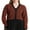 Orange, variant on Gupgi Women Striped Cardigan Slim Sweater Long Sleeve V-neck Button Closure Fall Casual Jacket