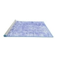 thumbnail image 2 of Ahgly Company Machine Washable Indoor Rectangle Abstract Blue Contemporary Area Rugs, 5' x 8', 2 of 4
