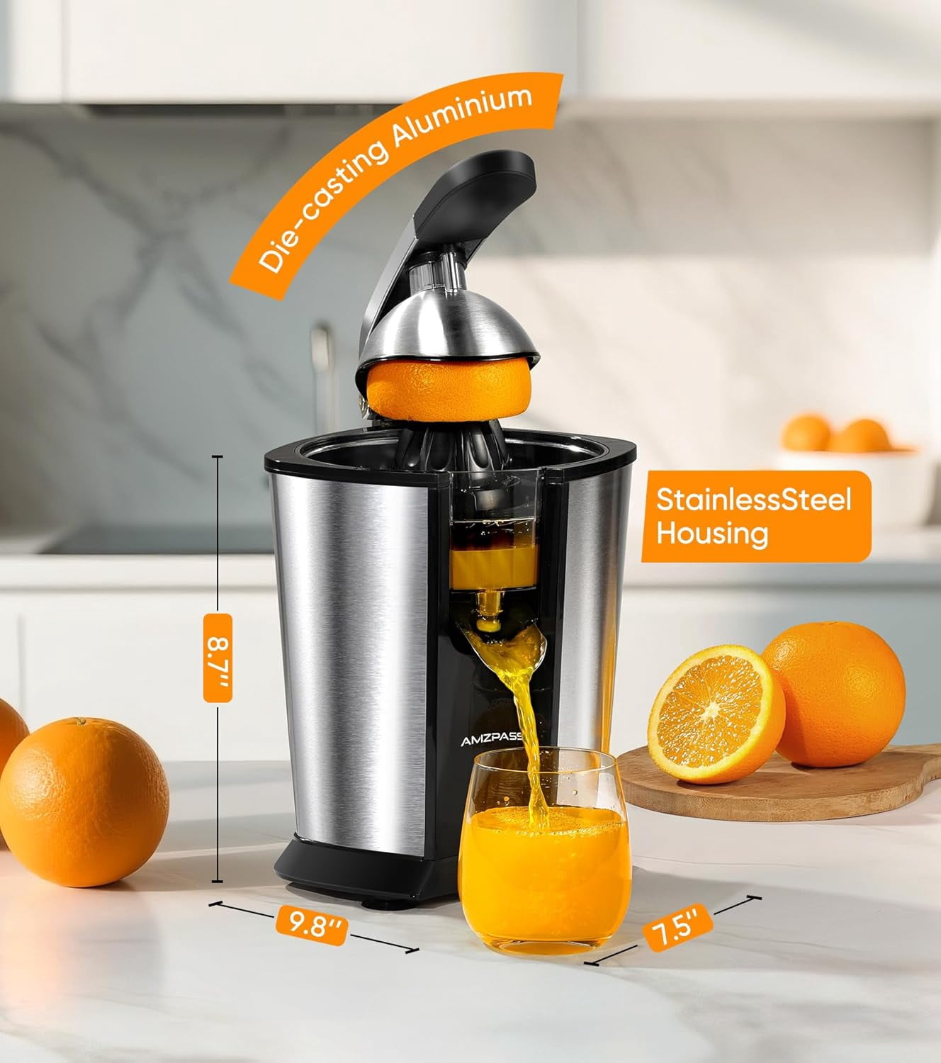 Omega J8006 Nutrition Center, Masticating Juicer with Powerful