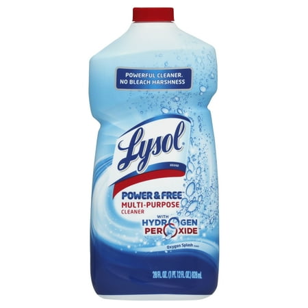 Lysol Power and Free Multi-Purpose Cleaner, Oxygen Splash, 28 Ounce