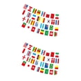 thumbnail image 4 of Injueey Bandera de cuerda Campeonato de la Copa de Europa de las naciones Colgador pequeño Adorno de Navidad Banderín colgante Decoración Type1 NO1, 4 of 6