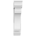 thumbnail image 2 of 3"W x 14"D x 14"H Standard Legacy Architectural Grade PVC Bracket With Traditional Ends, 2 of 8