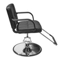 thumbnail image 3 of Silla para Peluquería TOPLIVING Ajustable y Giratoria Vinipiel Negro, 3 of 9
