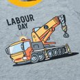 thumbnail image 6 of Toddler Boys Clothes Summer 2PCS Outfits Truck Tractor Print Short Sleeve Shirt Top Shorts Set 2T 3T 4T 5T 6T 7T 8T Casual Kids Suit, 6 of 7