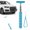 Sky Blue, variant on Car Windshield Glass Cleaner Microfiber Window Cleaning Brush with Extendable Handle for Interior and Exterior Wash
