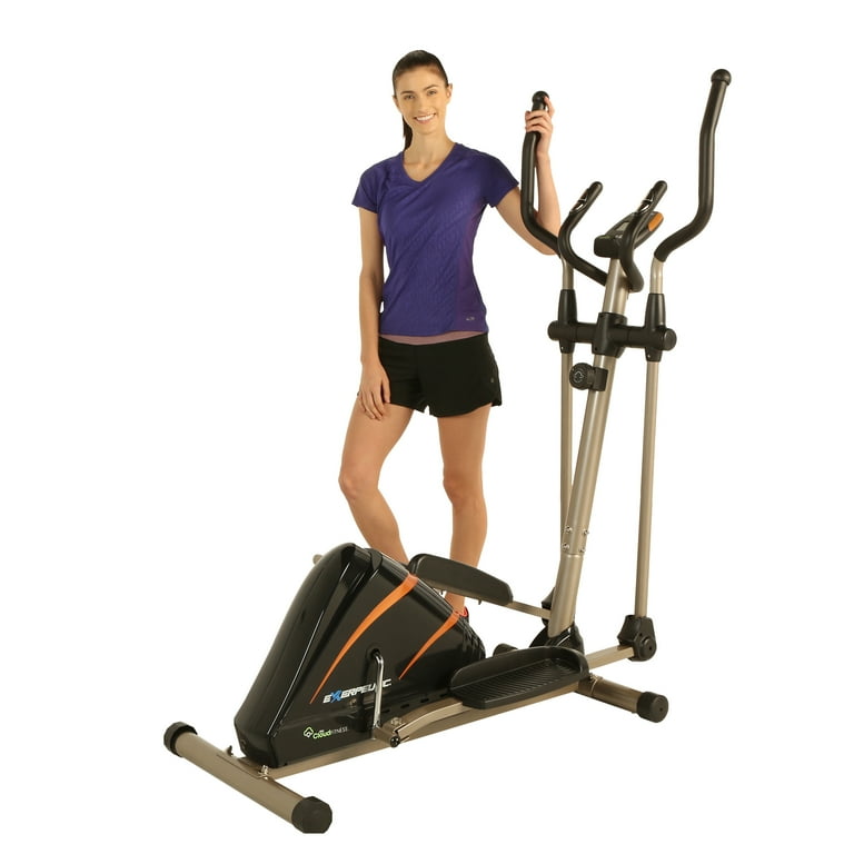Exerpeutic 2000XL Bluetooth Smart Cloud Fitness High Capacity Elliptical Trainer
