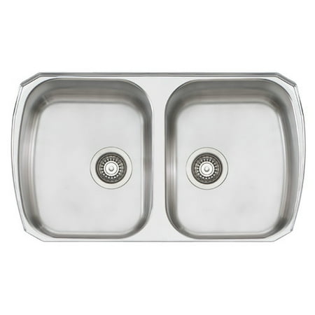 Oliveri Melbourne 32 X 20 Double Bowl Kitchen Sink