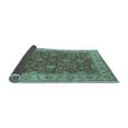 thumbnail image 2 of Ahgly Company Indoor Rectangle Oriental Light Blue Industrial Area Rugs, 2' x 3', 2 of 4
