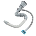 thumbnail image 3 of Drain Tubing Pipe Kit,Stainless Steel Sink Drain Kitchen Sink Drain Pipe Kit S Bend Sink Drain Pipe Kit Ultimate Comfort, 3 of 8