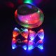 thumbnail image 4 of Lazo de lentejuelas con luz LED intermitente, sombrero Fedora, fiesta, boda, niño, hombres, decoración de Navidad, 4 of 4
