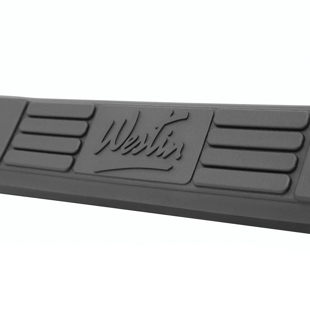 Westin Automotive 25-1325 Steel Round Black Powder Coated Nerf Bar