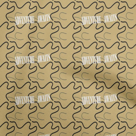 oneOone Cotton Cambric Dark Olive Green Fabric Travel Fabric For Sewing Printed Craft Fabric By The Yard 56 Inch Wide