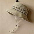 thumbnail image 2 of SUYIDA Washed Denim Fisherman Sun Hat for Outdoor Summer Fashion Casual Hiking and Everyday Wear, 2 of 5