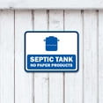 thumbnail image 5 of Classic Framed Plus Septic Tank No Paper Products Door or Wall Sign | Boats & Yachts Signage -Small, 5 of 8