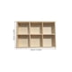 thumbnail image 3 of Caja de madera para guardar pigmentos (6 compartimentos), contenedor de madera para barras de pintura, 3 of 7