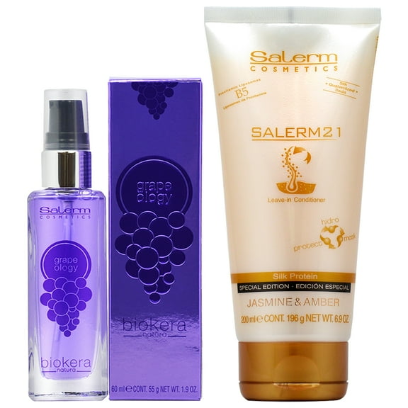 Salerm Biokera Grapeology 60ml 2oz   Jasmine Leave in 6.9oz
