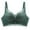 Green, variant on yievot Women's Push Up Lace Bras Comfort Wireless Bra Supportive Everyday Tshirt Bra