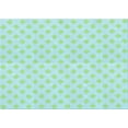 thumbnail image 1 of Ahgly Company Machine Washable Indoor Rectangle Transitional Medium Turquoise Green Area Rugs, 4' x 6', 1 of 7