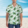 thumbnail image 4 of Daiia Cartoon Turtle Hawaiian Shirt for Men Gentle Cotton Regular Short Sleeve Casual-XX-Large, 4 of 9