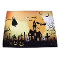 thumbnail image 2 of Fondos de Halloween Reutilizable Durable Halloween Cementerio de Miedo Tapiz Colgante de Pared para la decoración de la Pared del hogar Escena de Halloween o Manta de sofá(230 * 180cm), 2 of 14