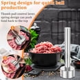 thumbnail image 4 of NUAHRHY Falafel Scoop Stainless Steel Falafel Meatball Maker Spring Design Falafel Maker Scoop Rustproof Meatball Falafel Baller Maker Tool for Kitchen, 4 of 7