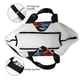 thumbnail image 4 of Balery Red And Blue Fire Bird Bolsa Tote Estilo Estético con Cremalleras, Bolsa de Hombro, Bolsa de Compras Grande y Plegable, 4 of 8