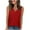 001* red, variant on bnaln Tank Tops for Women Summer V Neck T Shirts Eyelet Embroidery Cami Shirts Trendy Sleeveless Camisole Basic Tees Loose Fit Casual Flowy Tank Tops Activewear Fashion Outfits