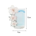 thumbnail image 5 of Tnobhg Acrylic Kpop Photocard Holder Rose Lily Flower Theme Heavy Duty Standing Mini Idol Photo Stand Picture Display Frame Table Decoration, 5 of 7