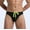 16 Black, variant on Men Swim Brief Sexy Bikini Swimwear Low Rise Quick Dry Swim Thong Solid Colors Strech Comfort Swimming Trunks with Drawstring