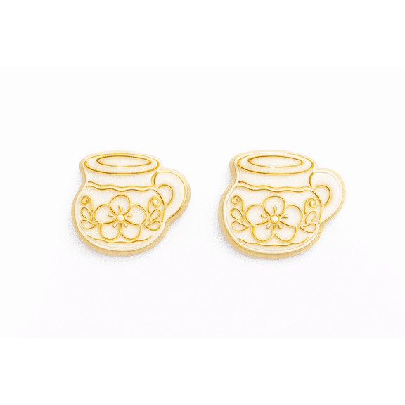 Taza De Barro Cookie Cutter n Stamp