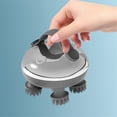 thumbnail image 3 of Masajeador eléctrico de cuero cabelludo recargable, masajeador de cabeza para aliviar el estrés del cuero cabelludo, resistente al agua, de mano, rascador de cuero cabelludo B, 3 of 5