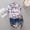 Grey#F, variant on JCCXIN 1-4Years Baby Boys Clothes Sets Cartoon T-shirt Tops Shorts Summer Outfit Sets Versatile Dailywear