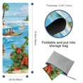 thumbnail image 4 of Santa Claus Yoga Mat Towel with Storage Bag - 72.8"x26.8" for Yoga, Pilates, Fitness - Includes Yoga Blanket and Towel, 4 of 6