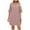 Multicolor, variant on Summer Mini Dress Women Summer Chiffon Ruffle Short Sleeve V-Neck T-Shirt Dresses Casual Loose A-Line Tunic Dress Wedding Guest Evening Party Short Dresses Style D-2628 Pink S