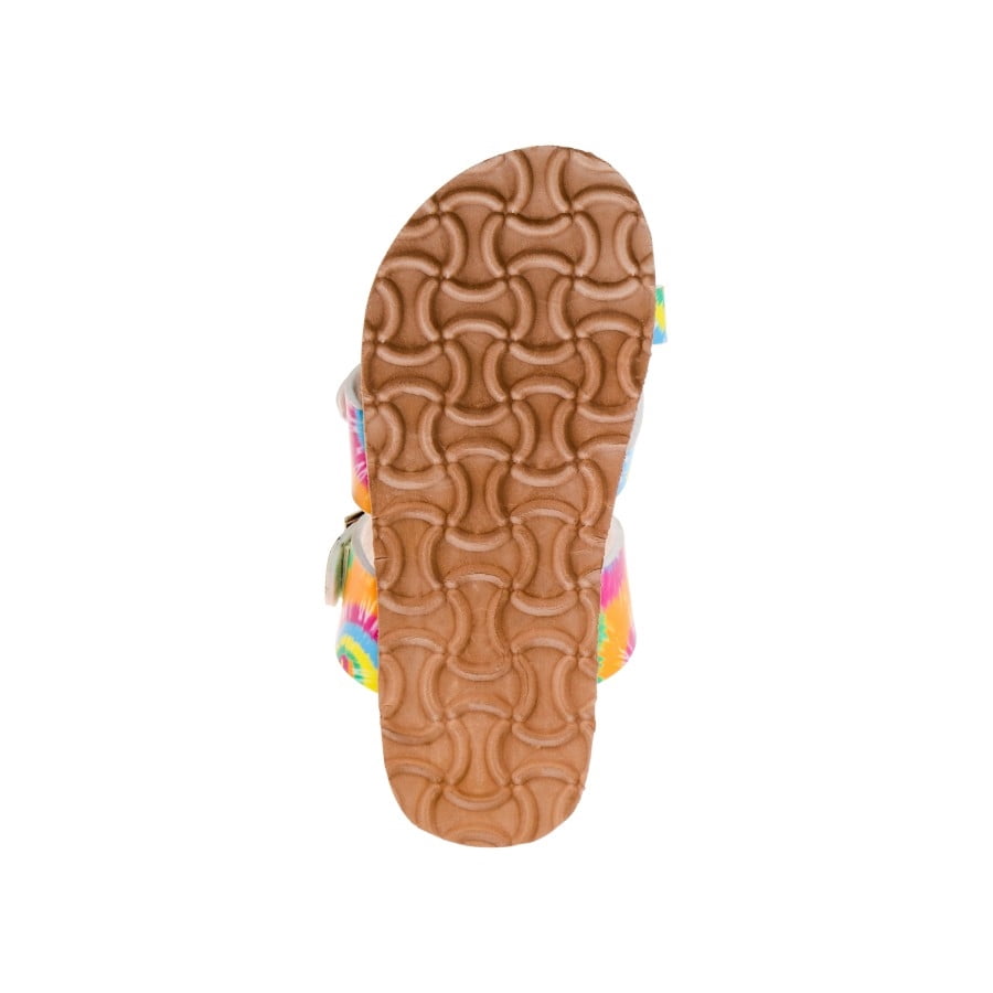 Kensie Girl Colorful Footbed Sandals (Little Kid Sizes) - Multi Metallic, 3