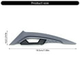 thumbnail image 5 of Aerodynamic Motorcycle Winglets Front Side Spoiler for Better Riding Experience, 5 of 17