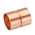 thumbnail image 3 of Uxcell 22mm Straight Copper Pipe Coupling Connecting Adapter Solder Connection for Plumbing, 3 of 5