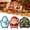 3PCS-D, variant on Christmas Mini Pie Mold Collection, Hand Pie Mold Set, Christmas Pie Molds with 9 Embossed Holiday Designs, Reusable Pastry Molds for Home Baking