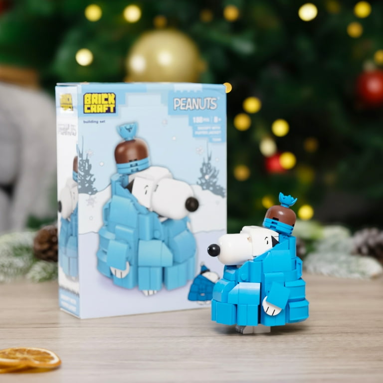 Brickcraft Peanuts Snoopy with Puffer Jacket Building Kit (188