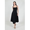 thumbnail image 1 of Vestido midi con espalda ajustable Roman Fashion /Juvenil, 5811 (Negro) negro CH, 1 of 5