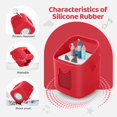 thumbnail image 3 of Funda protectora de silicona Seracle para Toniebox 2 y 1 Audio, 3 of 6