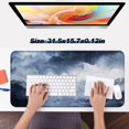 thumbnail image 5 of Classic Abstract Desk Mat Minimalist Mouse Pad for Gaming and Office Use 31.5x15.7x0.12 Inch Large Extended with Stitched Edges Stylish Computer Keyboard Laptop Mousepad for Men, 5 of 6
