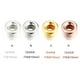 thumbnail image 3 of Sonducket 10 piezas de cuentas sueltas para manualidades brillantes, cuentas espaciadoras hechas a mano, suministros de joyería de varios tamaños, Ropa, zapatos y accesorios Miscelánea Plata 4 mm Sonducket AP010776-02B, 3 of 6