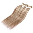thumbnail image 6 of MY-LADY 16"-24" Nail U Tip Fusion Human Hair Extensions 50 Strands 100% Remy Keratin Pre Bonded Hairpiece Straight 1g/s, 6 of 10