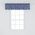 thumbnail image 2 of Ambesonne Sailing Window Valance, Colorful Sailboat Polka Dot, 54" X 12", Dark Lavender Multicolor, 2 of 3
