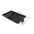 thumbnail image 3 of BESTYASH Commode Portable pour Fauteuil Roulant Noir Contenant en Matériau Épais 1 Ensemble, 3 of 6