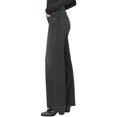 thumbnail image 3 of PAIGE womens  Sasha Black Manta Distressed High Rise Column Straight Leg Jean,, 3 of 5