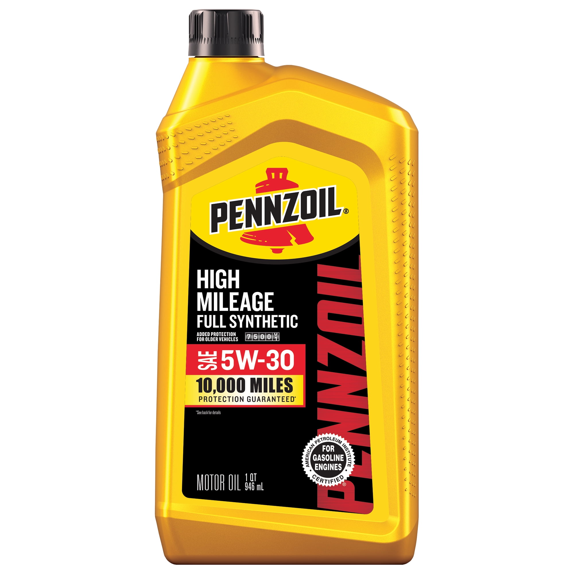 Pennzoil Full Synthetic 5W-20 Motor Oil 1 Quart with Long-Lasting