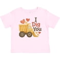 thumbnail image 3 of Inktastic I Dig You Cute Dump Truck with Hearts Boys or Girls Baby T-Shirt, 3 of 5
